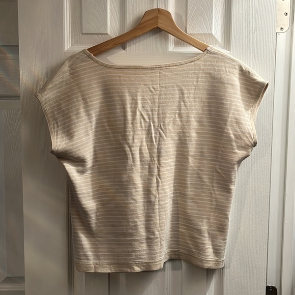 Yellow striped baby tee - Picture 3 of 3